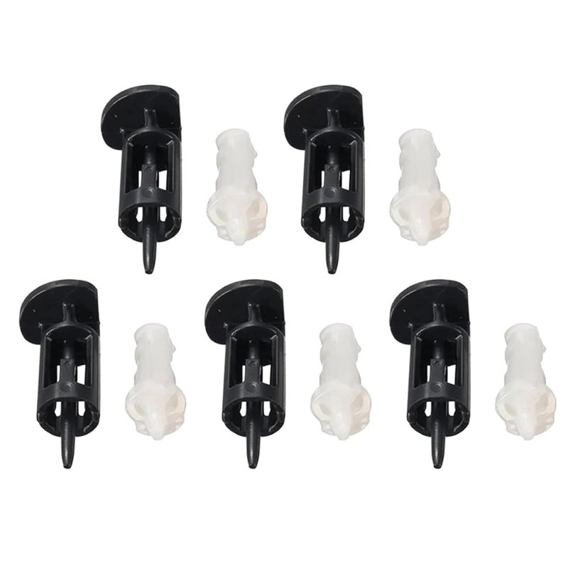 5 Pair Plastic Mounting Clips for Socket 1155 1156 775 CPU Heatsink Fan Fastener - Image 2